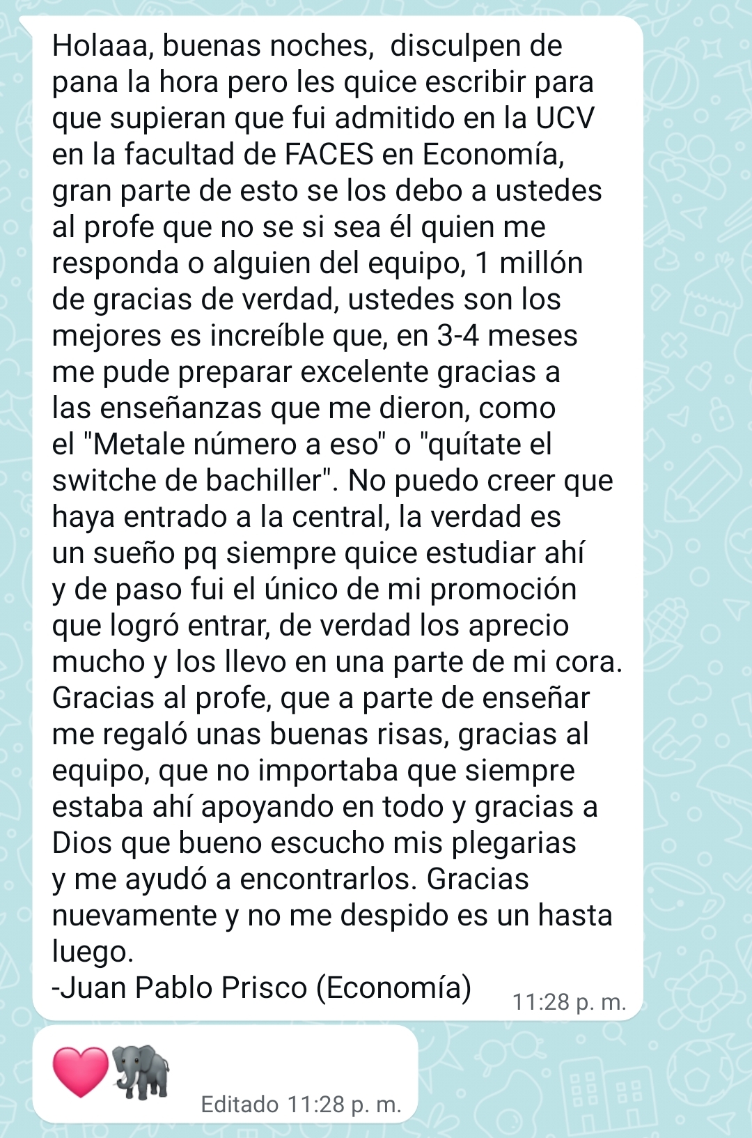 Testimonio 3