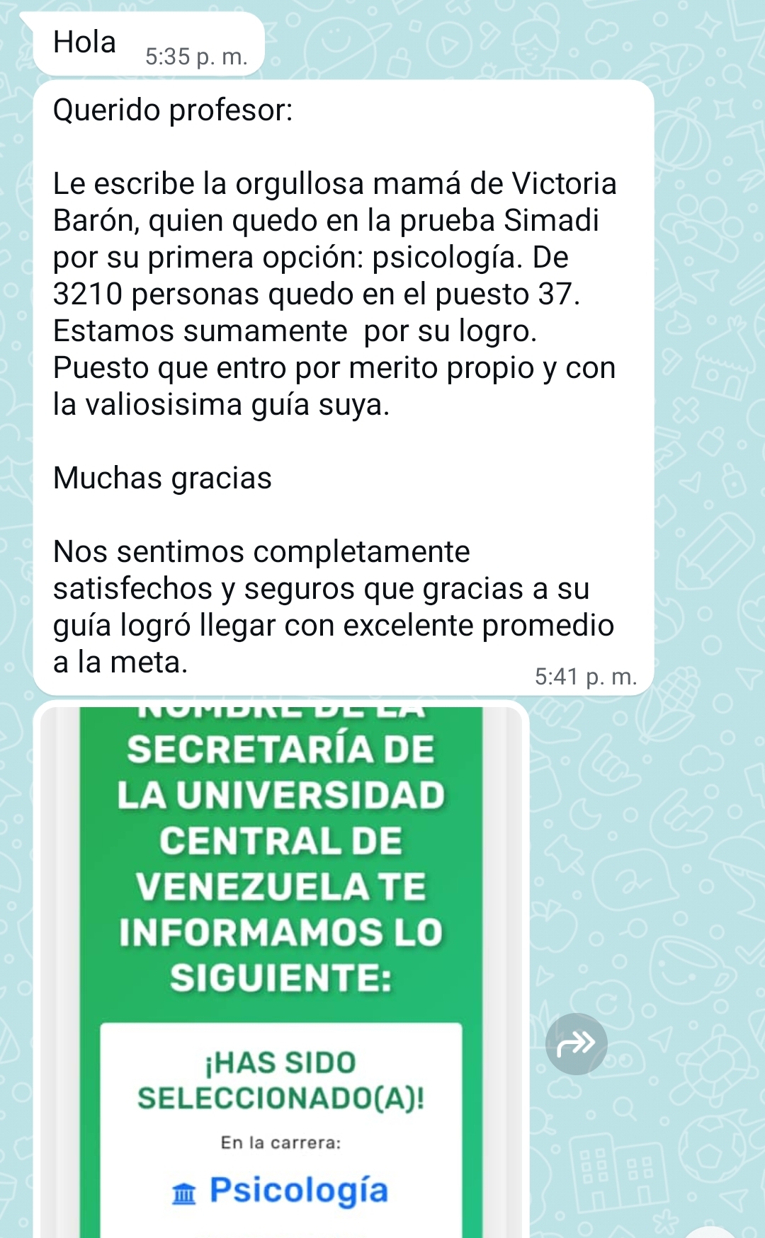 Testimonio 16